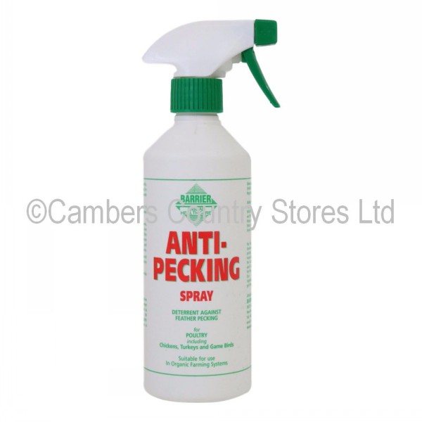 Barrier Anti Pecking Spray 400ml Cambers Country Store